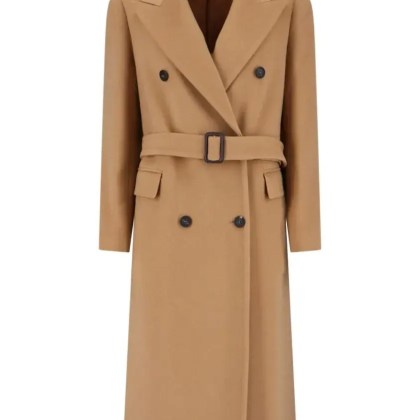 Tagliatore - Jole Coat Midi Cashmere – Brown - Größe 46 - braun – Bild 4