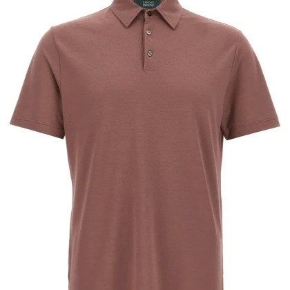 Zanone - Ice Cotton%27 Polo Shirt - Größe 58 - braun Zanone - Ice Cotton%27 Polo Shirt - Größe 58 - braun