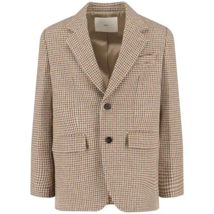 Dunst - Single-Breasted Wool Blend Blazer – Beige - Größe M - beige Dunst - Single-Breasted Wool Blend Blazer – Beige - Größe M - beige