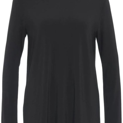 Norma Kamali - Long-sleeve t-shirt - Größe M - schwarz Norma Kamali - Long-sleeve t-shirt - Größe M - schwarz
