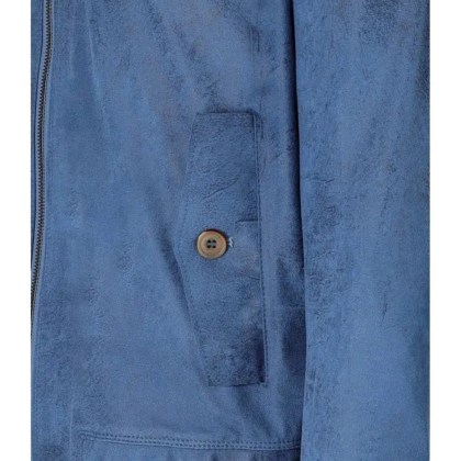 Bob - Biker Sky Bomber Jacket - Größe 50 - blau – Bild 3