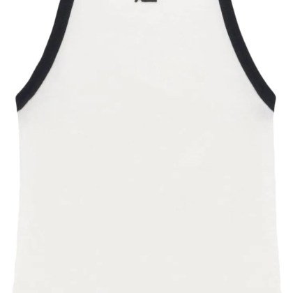 Courrèges - Top Heritage Whiteblack - Größe L - bunt Courrèges - Top Heritage Whiteblack - Größe L - bunt