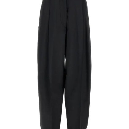 THE LATEST - "Cara" Wool Blend Trousers - Größe 44 - schwarz THE LATEST - "Cara" Wool Blend Trousers - Größe 44 - schwarz