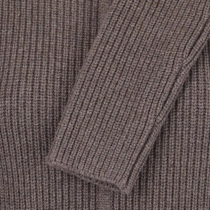 Rick Owens - Headon Dbl Lupetto Sweater – Brown - Größe M - braun – Bild 3