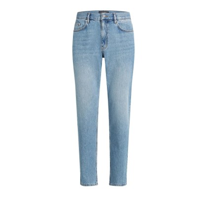 Karl Lagerfeld - SCHMAL ZULAUFENDE JEANS MIT KARL-LOGO - Größe 33 - blau Karl Lagerfeld - SCHMAL ZULAUFENDE JEANS MIT KARL-LOGO - Größe 33 - blau