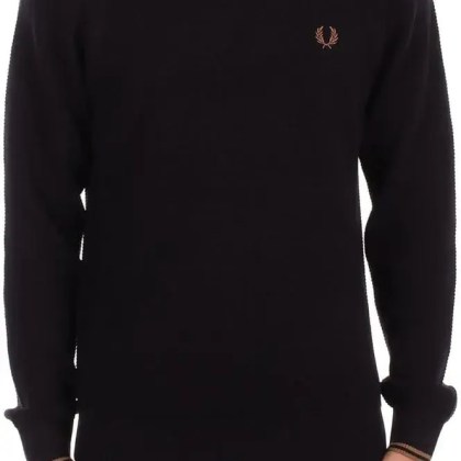 Fred Perry - Sweaters Black - Größe XL - schwarz Fred Perry - Sweaters Black - Größe XL - schwarz