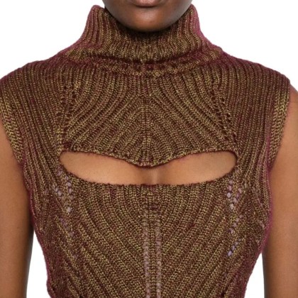 Vivienne Westwood - Mary Corset Top Gold - Größe 46 - braun – Bild 3