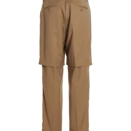 Vtmnts - Oversize Fit Tailored Pants - Größe L - braun – Bild 3