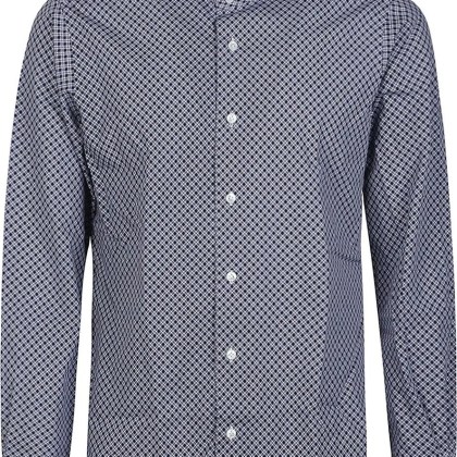 Barba Napoli - Neck Shirt Blue - Größe 43 - blue Barba Napoli - Neck Shirt Blue - Größe 43 - blue