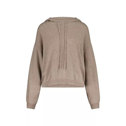 LouLou - Hoodie Linosa aus Kaschmir 47701904884058 - Größe L - dark gray – Bild 3