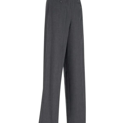 MM6 Maison Margiela - Trousers Grey - Größe 42 - grau – Bild 4