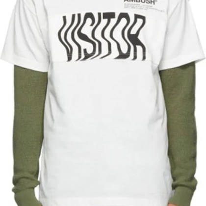 Ambush - Ambush White Cape T-Shirt - Größe S - weiß – Bild 3