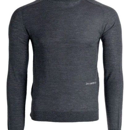J.W.Anderson - Fitted High-Neck Knitwear Sweater With Subtle Deta - Größe XS - grau J.W.Anderson - Fitted High-Neck Knitwear Sweater With Subtle Deta - Größe XS - grau