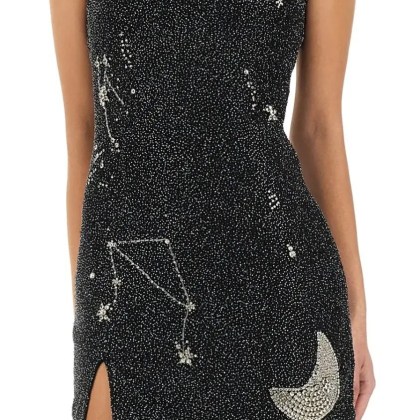 Staud - "Le Sable Starry Night" Dress - Größe S - schwarz – Bild 2
