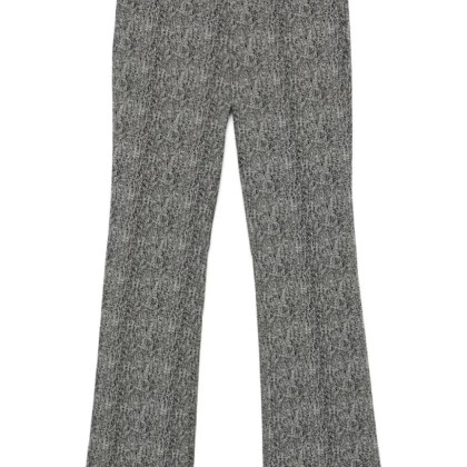 Staud - Black/White Kat Herringbone Pattern Bootcut Trouse - Größe 8 - schwarz Staud - Black/White Kat Herringbone Pattern Bootcut Trouse - Größe 8 - schwarz