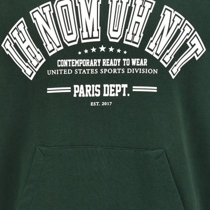 Ih Nom Uh Nit - 'College' Hoodie - Größe XXL - grün – Bild 2