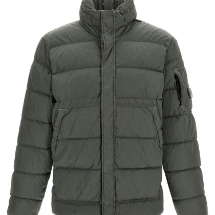 CP Company - Removable Hood Down Jacket - Größe XL - grau CP Company - Removable Hood Down Jacket - Größe XL - grau
