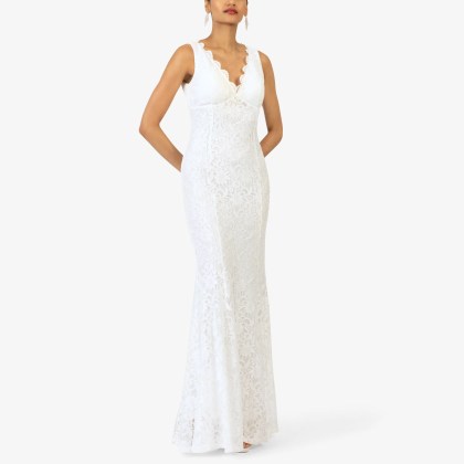 Kraimod - Abendkleid - Größe 40 - weiß – Bild 4