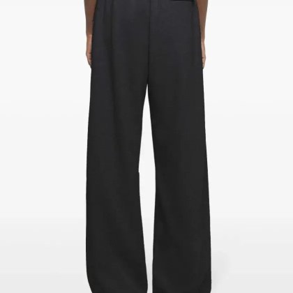 J.W.Anderson - Relaxed Wide-Leg Trousers With Elastic Waistband - Größe M - schwarz – Bild 3