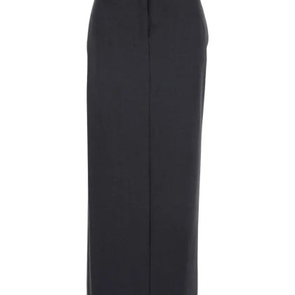 Twin-Set - Tailored Midi Skirt With Button Closure - Größe 42 - schwarz Twin-Set - Tailored Midi Skirt With Button Closure - Größe 42 - schwarz