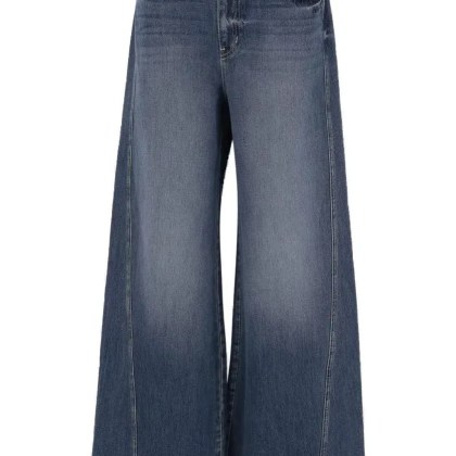L%27AGENCE - Washed Palazzo Jeans - Größe 25 - blau L%27AGENCE - Washed Palazzo Jeans - Größe 25 - blau