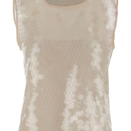 Niccolò Pasqualetti - Nylon Top With Sequin Pattern - Größe S - Niccolò Pasqualetti - Nylon Top With Sequin Pattern - Größe S -