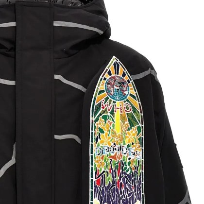 Who Decides War - X Add Down Jacket - Größe M - schwarz – Bild 3