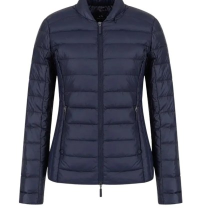 Armani Exchange - Blue Down Jacket - Größe M - schwarz Armani Exchange - Blue Down Jacket - Größe M - schwarz