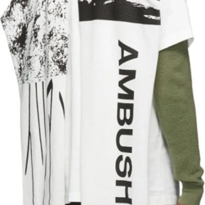 Ambush - Ambush White Cape T-Shirt - Größe S - weiß – Bild 4