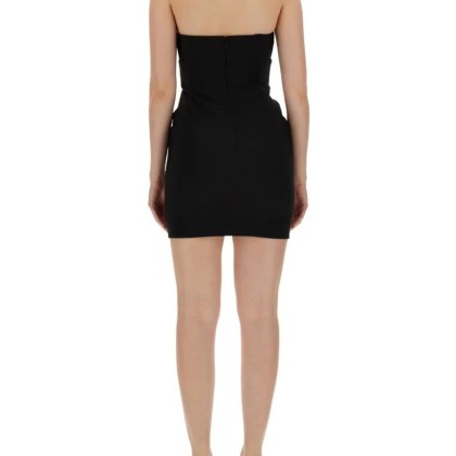 Genny - Sweetheart Neckline Mini Dress - Größe 42 - schwarz – Bild 3
