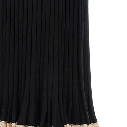 Proenza Schouler - Ribbed Silk Blend Skirt - Größe XS - schwarz – Bild 2