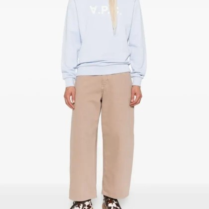 A.P.C. - Crew Neck Sweatshirt - Größe M - blau