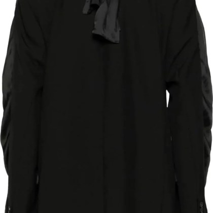 Y/Project - Insert Scarf Blazer Black - Größe S - schwarz