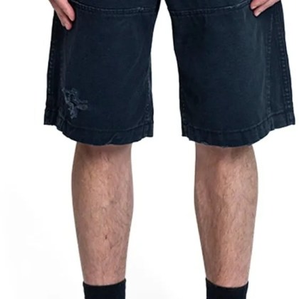 Rhude - RHUDE CHEVRON PAINTER SHORT BLACK - Größe M - black Rhude - RHUDE CHEVRON PAINTER SHORT BLACK - Größe M - black