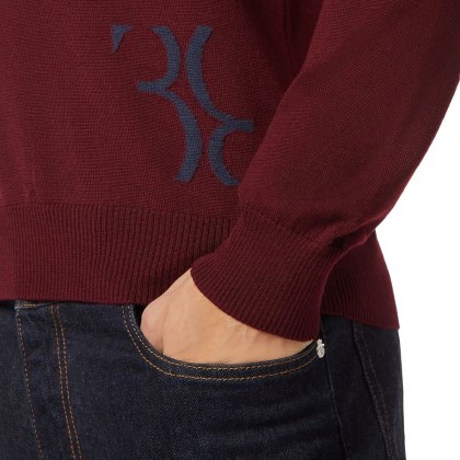 BILLIONAIRE - Rundhalspullover - Größe XXL - rot – Bild 2