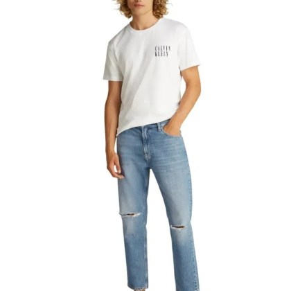 Calvin Klein - High-Waisted Relaxed Fit Jeans - Größe 31 - blau – Bild 2