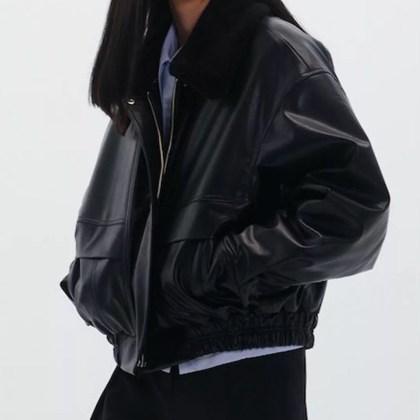 Low Classic - LOW CLASSIC Schwarze Pilotenjacke - Größe S - multi Low Classic - LOW CLASSIC Schwarze Pilotenjacke - Größe S - multi