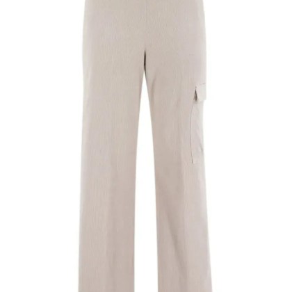 Panicale - Fine-Ribbed Trousers With Elasticated Waist - Größe 40 - grau Panicale - Fine-Ribbed Trousers With Elasticated Waist - Größe 40 - grau