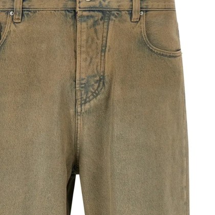 Amiri - Wide Leg Jeans - Größe 34 - beige – Bild 3