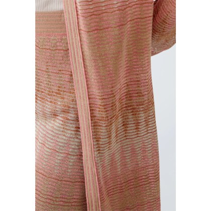 Oui - Strickmantel - Größe 42 DAMEN - rosa – Bild 3