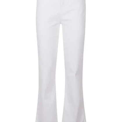 Paige - Tailored Flared Pants With High Waist - Größe 27 - weiß Paige - Tailored Flared Pants With High Waist - Größe 27 - weiß