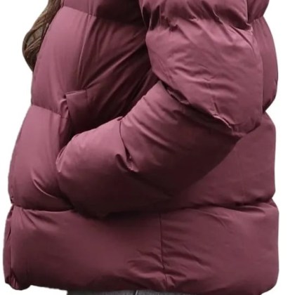 AIRFORCE - Pia Puffer Jacket Vineyard Wine - Größe L - rot