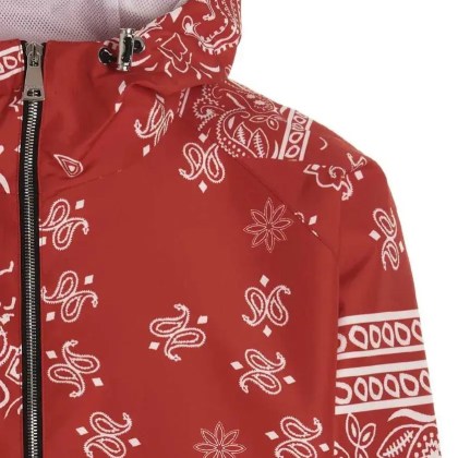 Khrisjoy - 'Windbreaker Bandana Hood' Jacket - Größe 1 - rot – Bild 3