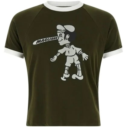 Magliano - %27Britpop%27 T-Shirt - Größe M - grün Magliano - %27Britpop%27 T-Shirt - Größe M - grün