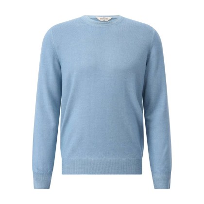 Gran Sasso - Strickpullover aus Wolle - Größe 58 - blau Gran Sasso - Strickpullover aus Wolle - Größe 58 - blau