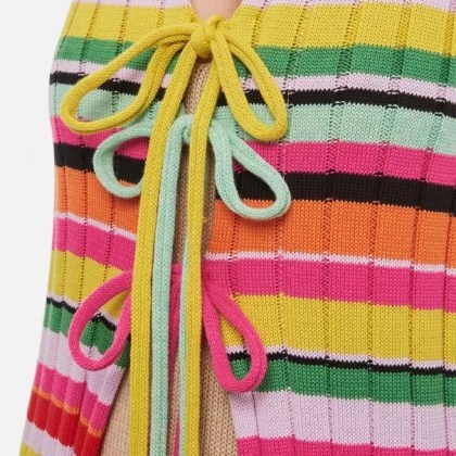 Gio Giovanni Gerosa - Cotton Fringes Long Cardigan - Größe ONE SIZE - bunt – Bild 4