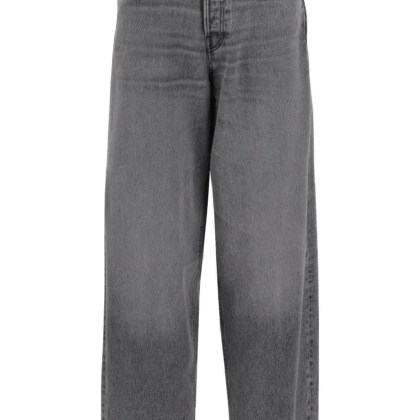 Haikure - Wide Fit Cotton Denim Jeans - Größe 24 - grau Haikure - Wide Fit Cotton Denim Jeans - Größe 24 - grau