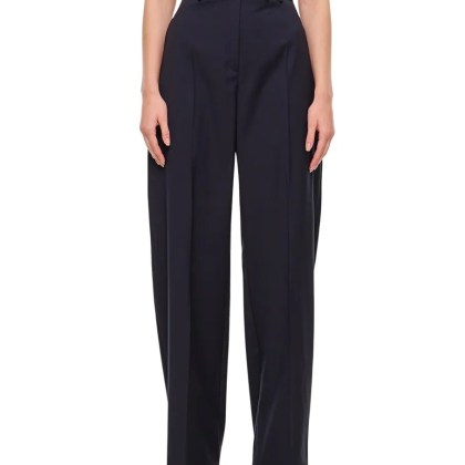 Sportmax - Ampezzo Wide Leg Pants - Größe 42 - blau Sportmax - Ampezzo Wide Leg Pants - Größe 42 - blau
