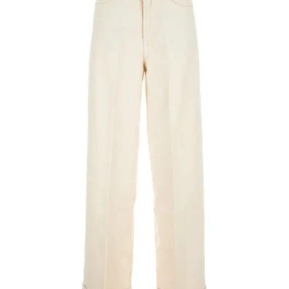 3X1 - Wide Leg Palazzo Jeans - Größe 27 - beige 3X1 - Wide Leg Palazzo Jeans - Größe 27 - beige