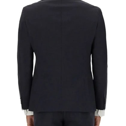 Boss - Slim Fit Tailored Suit - Größe 48 - blau – Bild 3